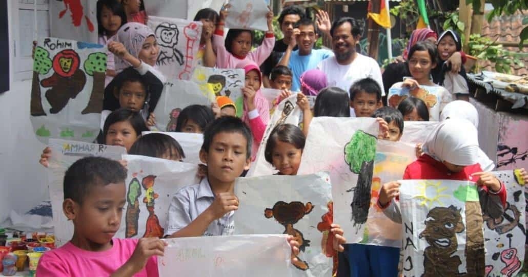 Belajar Gambar Mural dan Karya Seni Lainnya