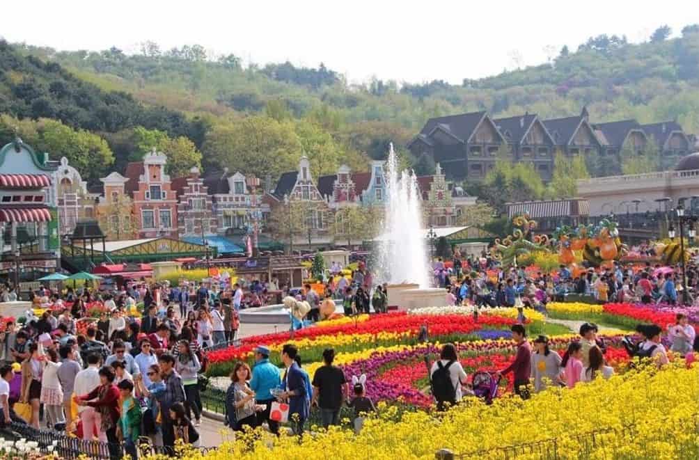 Tempat wisata di tengah kota Bandung_kampoeng tulip