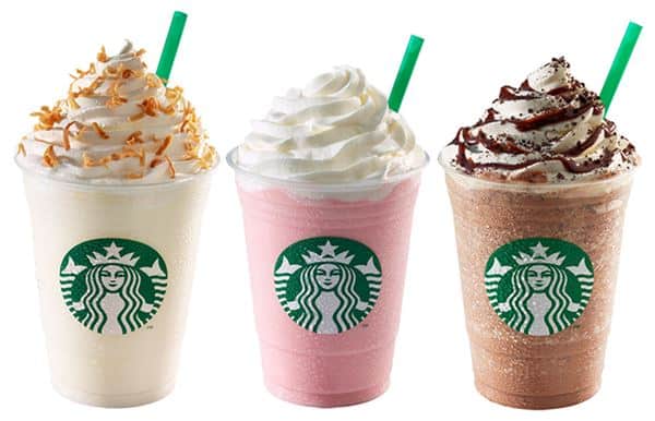 Starbucks Frappucino Blended Beverages