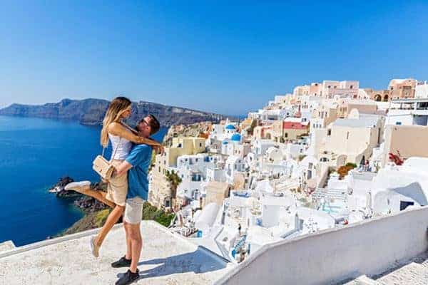Santorini Tempat Wisata di Yunani