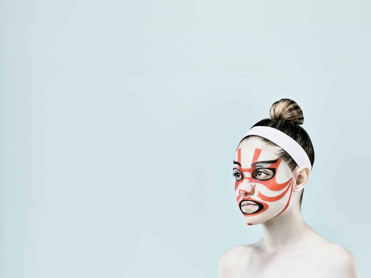 Kabuki Face Mask