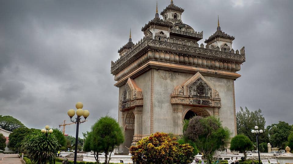 Patuxai di Vientiane