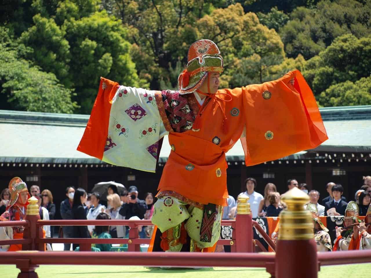 Festival Aki no Taisai di Kuil Meiji Jingu