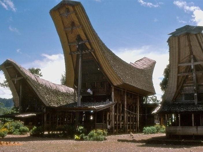 Rumah adat Suku Toraja