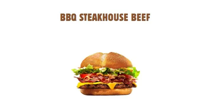 menu burger king paling enak bbq steakhouse beef