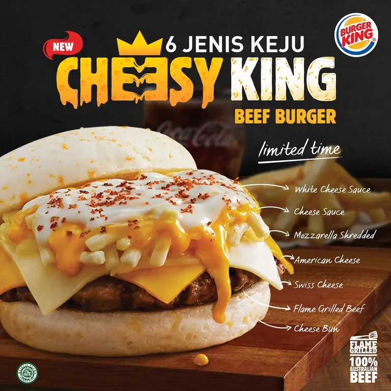 cheesy king beef
