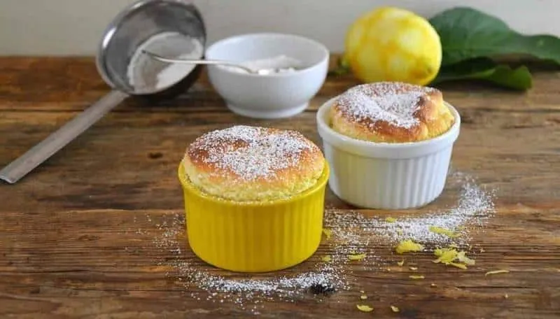 Soufflé au citron (Soufflé Lemon)_