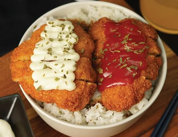 Double Chicken Katsu Japonica Rice
