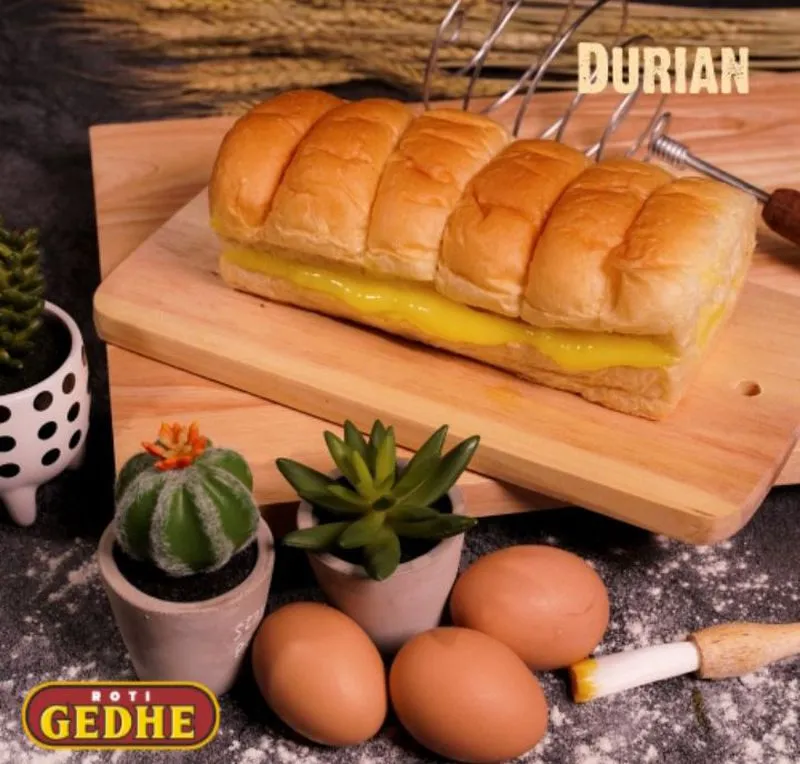 Roti Gedhe Durian Real Fruit