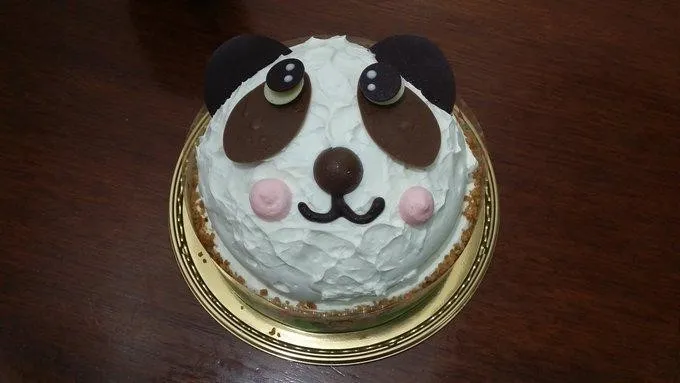 Cute Panda Whole Cake