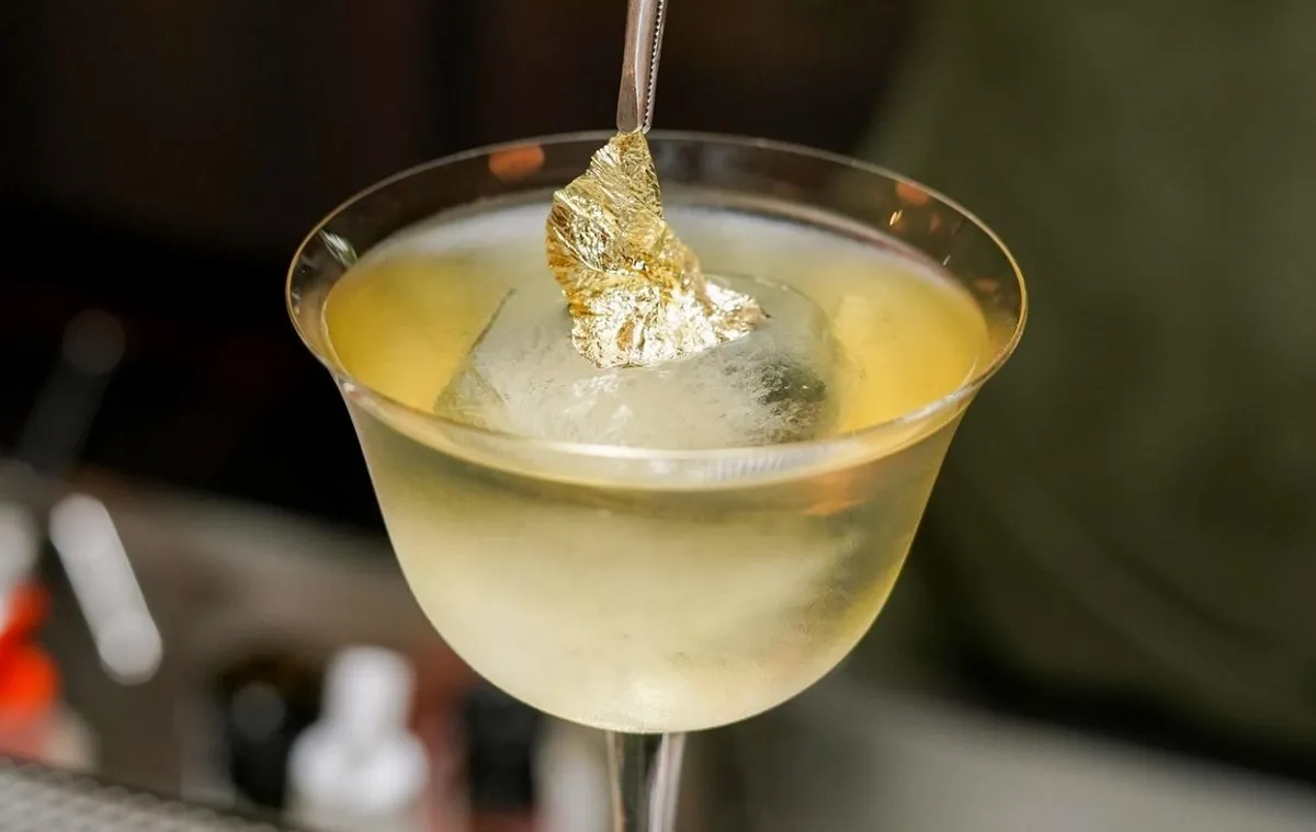 Golden Martini