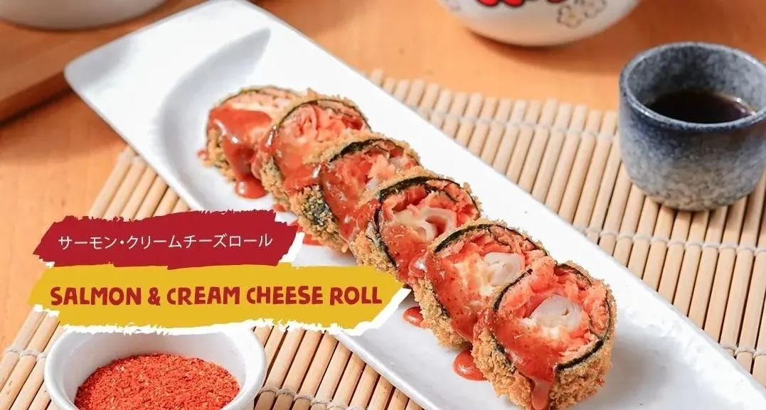 Salmon and Cream Cheese Rolls