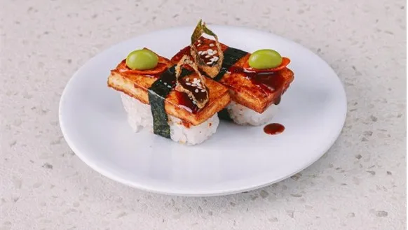 Spicy Tofu Sushi