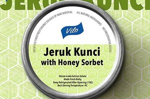 Jeruk Kunci with Honey Sorbet