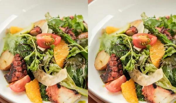 Miso Glazed Octopus Salad