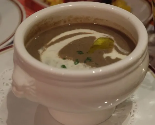 Parisian Mushroom Soup